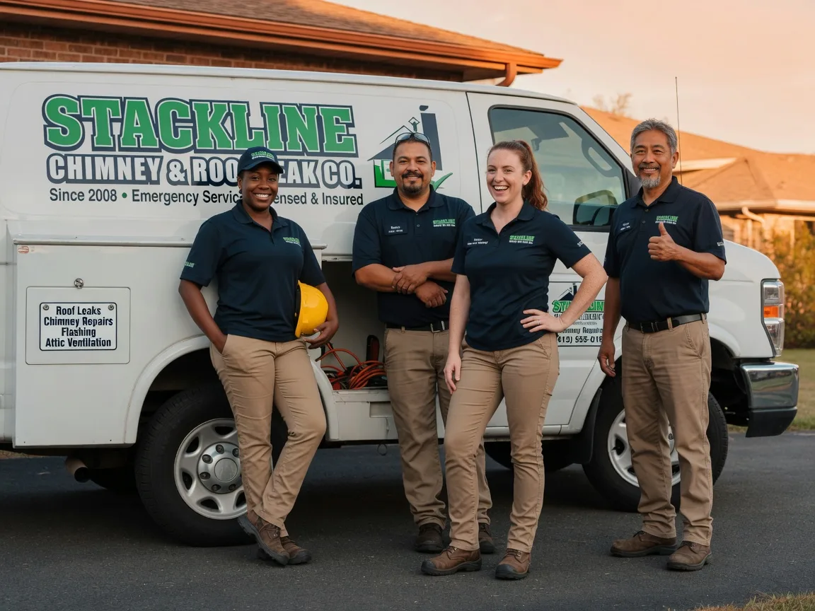 Chimney flashing repair company in Gheens, LA